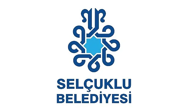 Selçuklu Belediyesi'nin resmi logosu ve dolandırıcılık uyarısı metni, vatandaşları sahte yardım taleplerine karşı dikkatli olmaya çağırıyor.